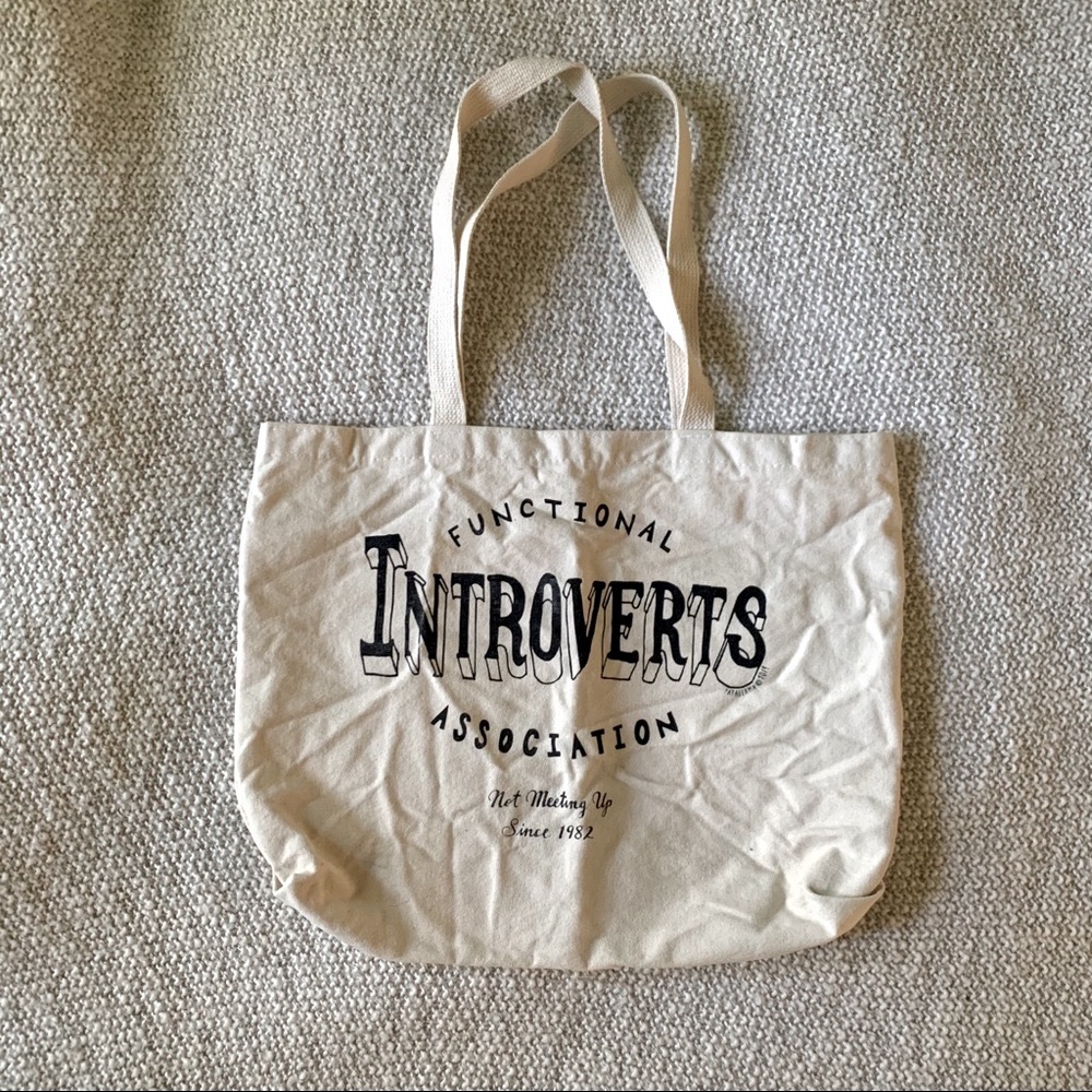 ‘Functional Introverts Association’ Tote Bag